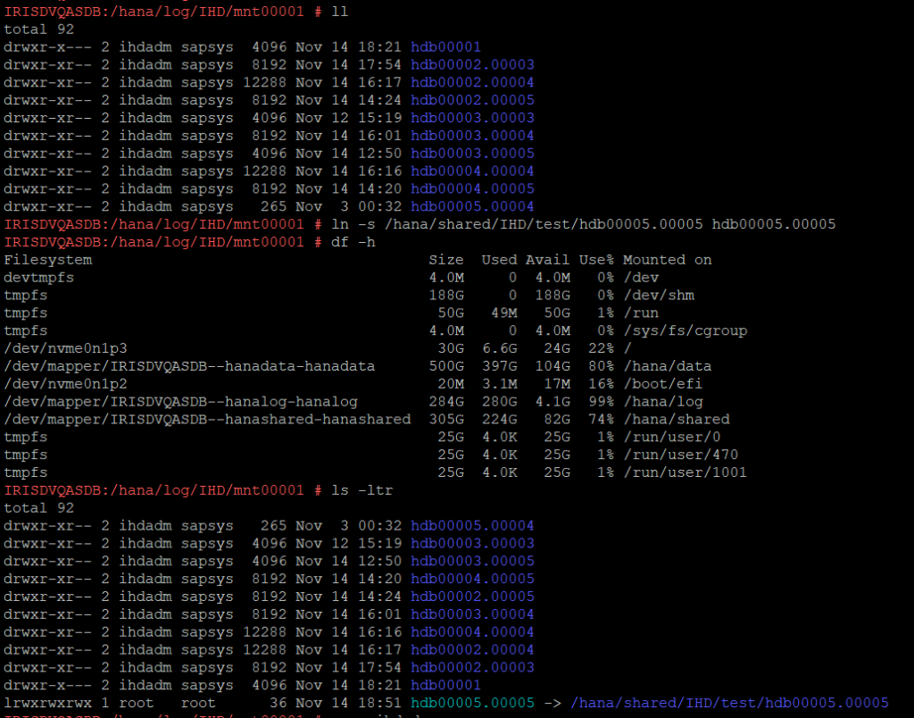 Reclaim HANA Log Space Fast Solve HANA DB 2.0 Full Log Issues Blog