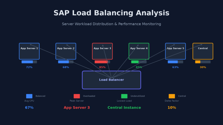 SAP Load Balancing Analysis Tool: A Practical Guide for Basis Admins